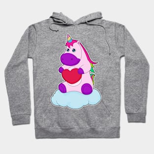 Unicorn Heart Hoodie